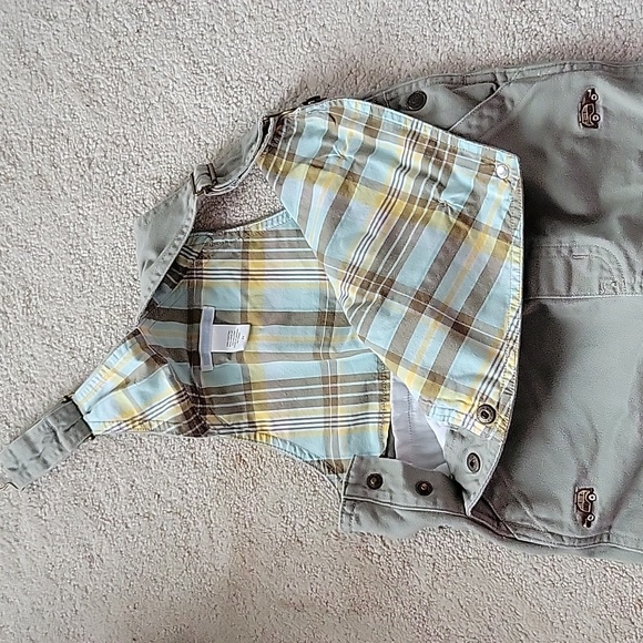Janie & Jack 3T shortalls - Picture 6 of 6